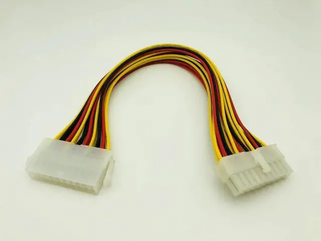 Main image of 20 Pin Male to 20Pin Female Internal PC PSU Power Adapter 20P ATX Extension Cable Connector Motherboard Power Supply for Desktop