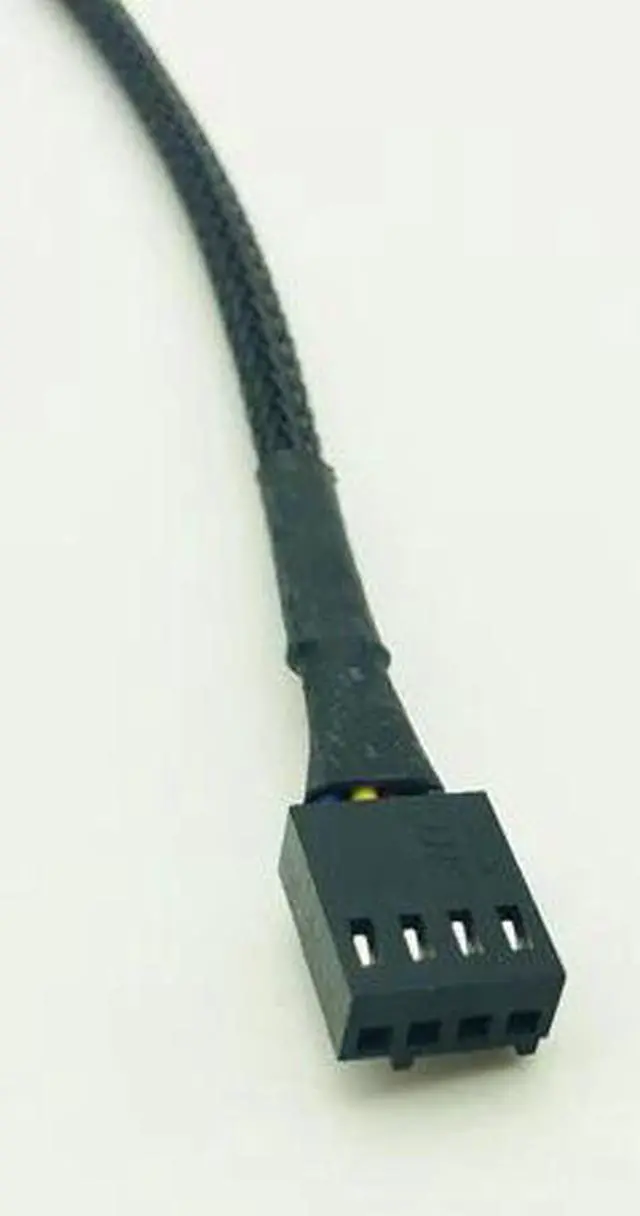 Alt view image 4 of 6 - 5PCS Motherboard 4Pin PWM Fan Connector Computer Case Extension Power Cable for CPU Computer Case Fan Power Extension Cable