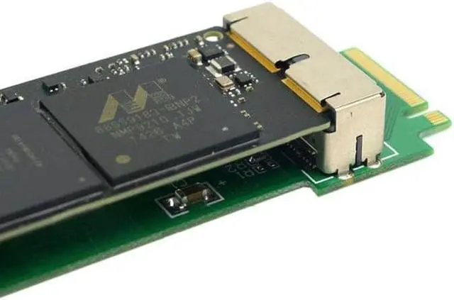 Alt view image 3 of 6 - Adapter Hard Disk Adapter SSD M2 To M.2 NGFF PCIE X4 Adapter For Apple MacBook Air Mac Pro 2013 2014 2015 A1465 A1466 M2 SSD NEW