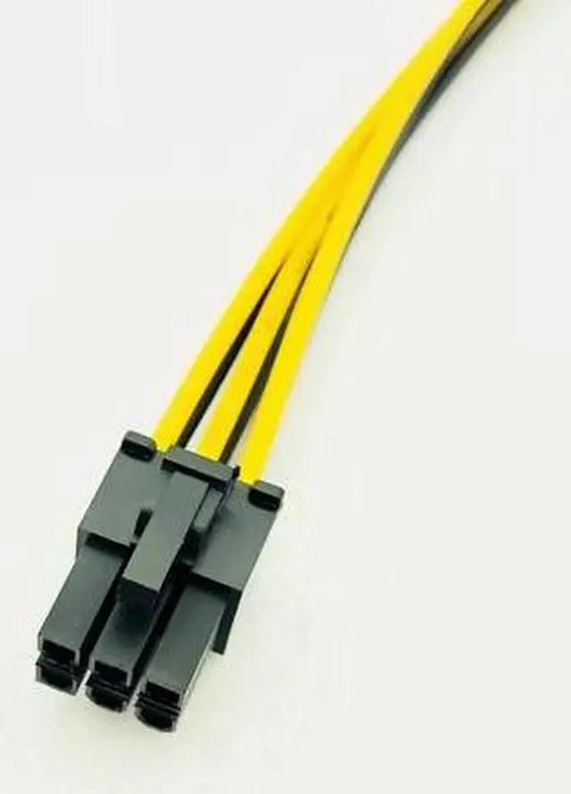 Alt view image 4 of 6 - PCIE 6Pin to 6Pin Power Supply Cable Graphics Card Power Extension Cable 6 Pin Connector Male to Female Power Adapter for Mining