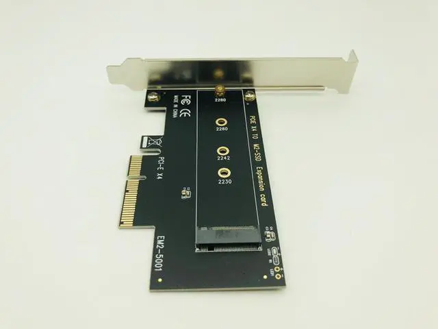 Alt view image 2 of 6 - ADD ON Cards PCIE TO m2 Adapter PCIE Nvme Expansion Card m.2 ssd PCIEadapter m2/NVME PCIE adapter for 2230 2242 2260 2280 SSD