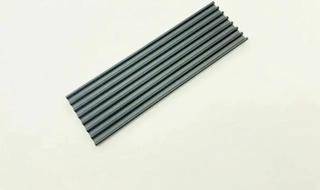 Alt view image 3 of 6 - 5PCS Cooler Heatsink Heat Dissipation Aluminum Radiator M.2 NGFF Cooling Cooler Heat Sink Thermal Pads for M.2 NGFF M.2 NVME SSD
