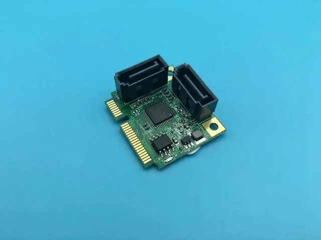 Alt view image 2 of 6 - Mainboard CPU Graphics Card Extention Cables PCI-E 1X to 16X Extender Riser Card SATA 4P Power Cable 4P Adapter Cable