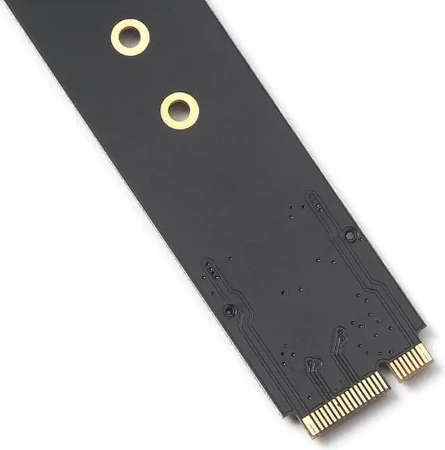 Alt view image 5 of 6 - M2 SSD Adapter Connector M.2 NGFF SATA SSD Converter Adapter Raiser Riser Card For Apple 2012 MacBook Air A1465 A1466 NEW