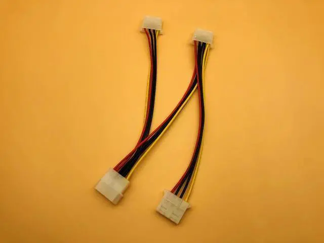 Alt view image 6 of 6 - 4Pin Power Cable One 4Pin Molex Male to 3 Port Molex IDE Female Power Supply Splitter Adapter Computer 4Pin IDE Power Cord