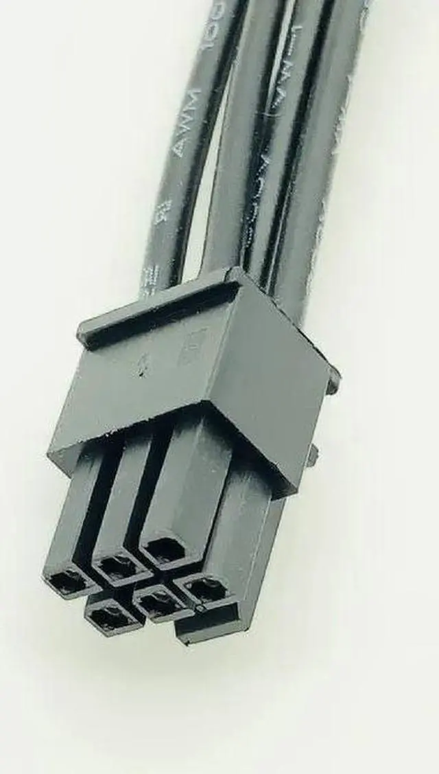 Alt view image 5 of 7 - 6Pin to 15Pin SATA Power Cable Modular Power Supply Cables HDD SSD Power Supply Cables for Dell Vostro 3070 3670 3967 3977 3980