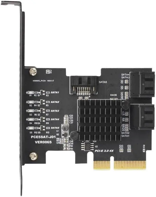Alt view image 6 of 6 - Mainboard CPU Graphics Card Extention Cables PCI-E 1X to 16X Extender Riser Card SATA 4P Power Cable 4P Adapter Cable