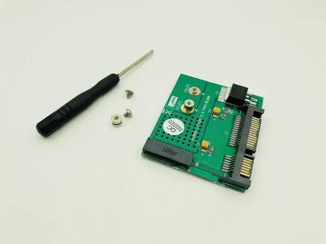 Alt view image 6 of 6 - M.2 NGFF SATA SSD to 2.5 IDE SATA SSD Converter SATA Adapter Card Interface Adapter Converter for PC Desktop Laptop