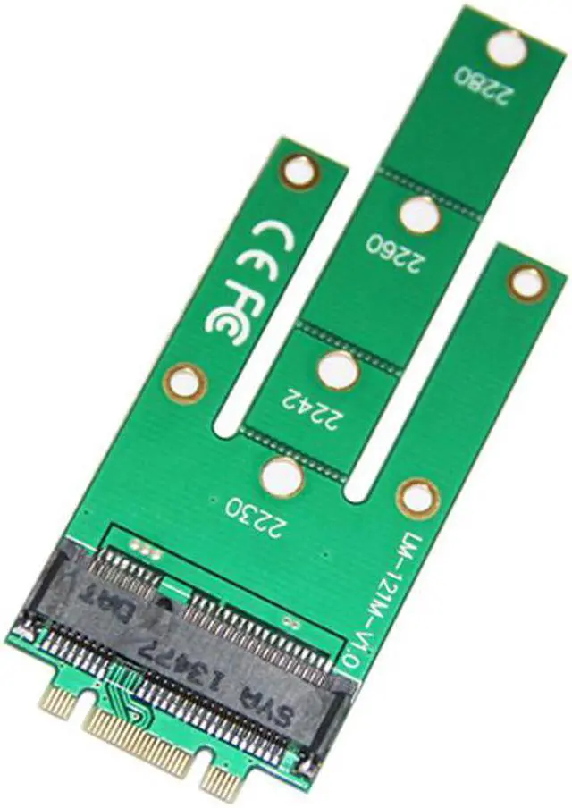 Alt view image 3 of 4 - M.2 NGFF to MSATA Adapter NGFF M2 B SATA Based Solid State Drive to MSATA Converter Card for Computer PC for Windows WinCE Linux