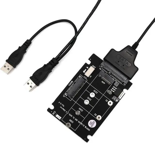 Main image of Add On Card SSD MSATA & M.2 SSD USB Adapter MSATA NGFF M.2 Adapter USB SATA Cable USB M.2 Card Adpater for PC Desktop