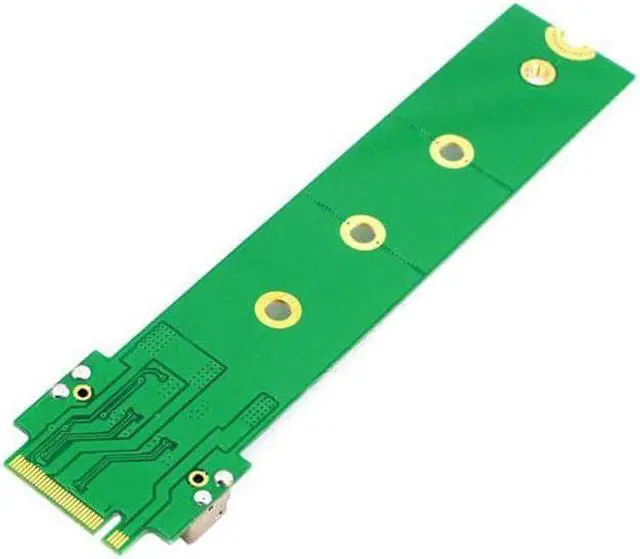 Alt view image 2 of 6 - Adapter Hard Disk Adapter SSD M2 To M.2 NGFF PCIE X4 Adapter For Apple MacBook Air Mac Pro 2013 2014 2015 A1465 A1466 M2 SSD NEW