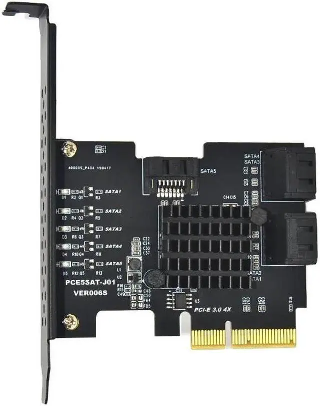 Main image of Mainboard CPU Graphics Card Extention Cables PCI-E 1X to 16X Extender Riser Card SATA 4P Power Cable 4P Adapter Cable