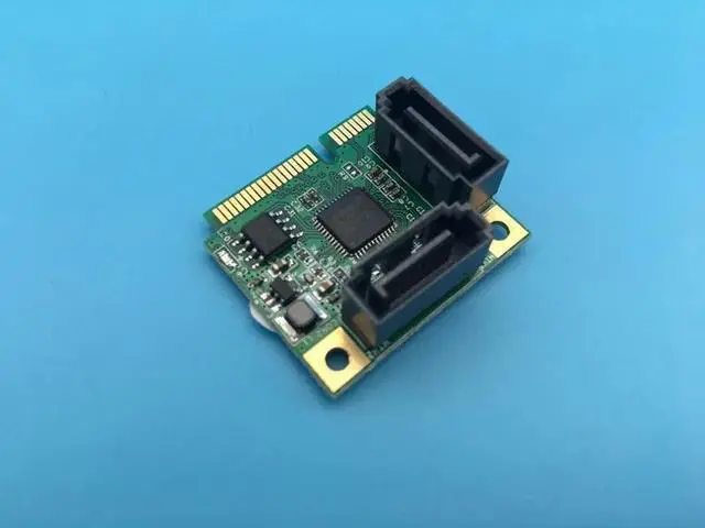 Alt view image 4 of 6 - Mainboard CPU Graphics Card Extention Cables PCI-E 1X to 16X Extender Riser Card SATA 4P Power Cable 4P Adapter Cable