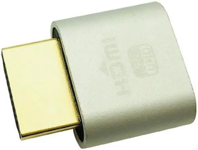 Alt view image 2 of 6 - 10pcs DDC EDID HDMI dummy plug Headless Ghost Display Emulator 2K 4K Fit Headless 1920x1080 New generation@60Hz