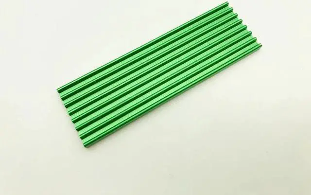 Alt view image 3 of 6 - 5PCS M.2 Heatsink SSD Aluminum alloy Dissipation Radiator Cooling Heat Sink Thermal Pads for M.2 NGFF 2280 PCI E NVME SSD Green