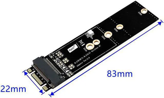 Alt view image 5 of 6 - Network Cards PC WiFi Adapter 5Ghz Internal WiFi Adapter Laptop 5G/Lan/M.2 WiFi Adapter Wi Fi/Wi Fi/Wireless/Bluetooth Ethernet