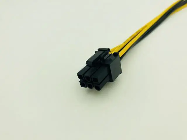 Main image of 6Pin to 6Pin Power Cable Graphics Card Power PCIE Extension Cable 6 Pin Connector Male to Female Power Adapter Supply for Mining