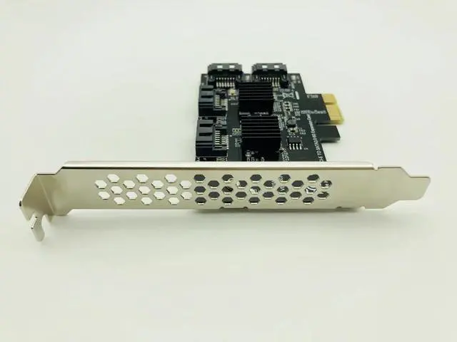 Alt view image 4 of 6 - PCIE to SATA Card/HUB/Controller SATA3 PCI E/PCIE SATA 3 PCI Express SATA 4Port Multiplier Expansion Adapter