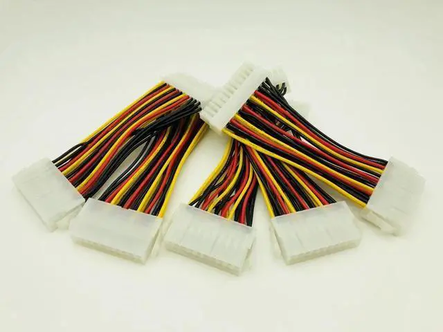 Main image of 5PCS 24P to 20P Power Cable 24 pin to 20 pin Motherboard Power Adapter Convert Cable Computer Accessories Computer Cables for PC