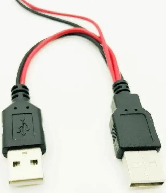 Alt view image 2 of 6 - SATA to USB Power Cable HDD USB Adapter 40cm USB 5V Male To 15Pin SATA Female USB Port Power Supply for Laptop 2.5" SATA HDD SSD