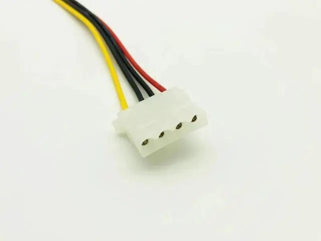 Alt view image 4 of 6 - 5PCS 20cm SATA 15Pin to 4Pin Power Cable Serial ATA 15pin Male to Molex IDE 4pin Female Power Supply Cable for BTC Miner Mining