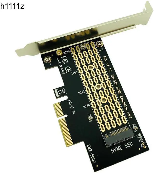 Main image of Add On Card PCI Express m.2 Adapter/Riser M.2 SSD PCIE Adapter M.2 2280/SSD NVME PCIE SSD M.2 PCI E 4x PCIE 3.0 Adaptador