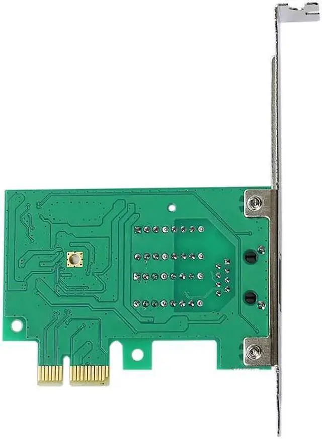 Alt view image 5 of 6 - Gigabit NIC Desktop PCI E Network GbE 10/100/1000Mb LAN Adapter Card Low Profile