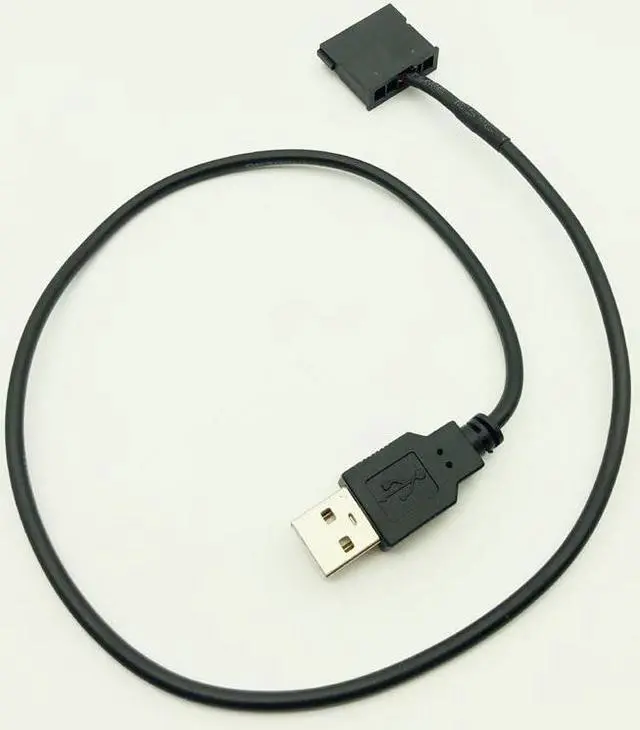 Alt view image 2 of 6 - SATA to USB Power Cable Adapter USB 5V Male To 15Pin SATA Female Port Power Supply For 2.5 inch Laptop SATA HDD 22AWG Black 50cm