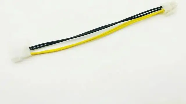 Alt view image 4 of 6 - 1PCS P3 4Pin Power Supply to P4 12V Converter Adapter USB SATA Cable USB Riser Card 4Pin Connector DVI D VGA Dual PSU Cables