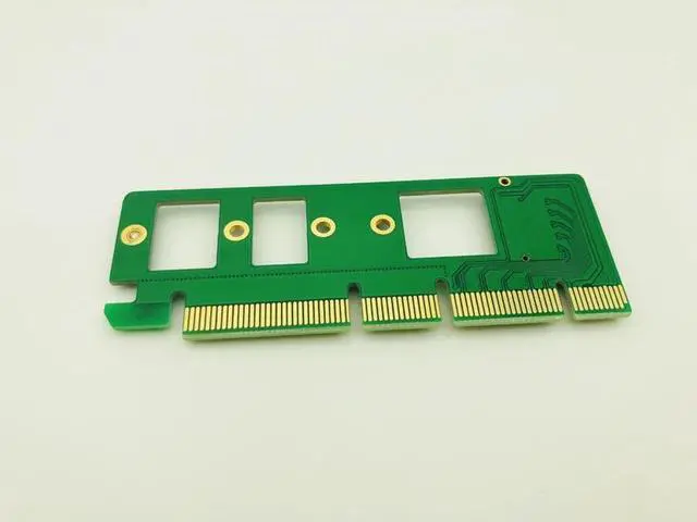 Alt view image 4 of 6 - 5PCS M.2 NGFF NVME AHCI SSD to PCI E PCI Express 3.0 x4 x16 Riser Card Adapter M key Connector for XP941 SM951 PM951 A110 M2 SSD