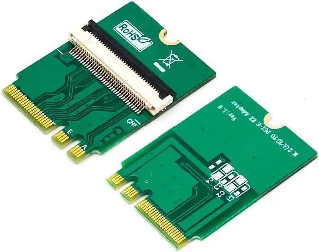 Alt view image 4 of 6 - Mainboard CPU Graphics Card Extention Cables PCI-E 1X to 16X Extender Riser Card SATA 4P Power Cable 4P Adapter Cable