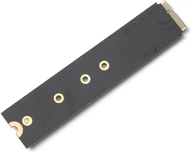 Alt view image 4 of 6 - M2 SSD Adapter Connector M.2 NGFF SATA SSD Converter Adapter Raiser Riser Card For Apple 2012 MacBook Air A1465 A1466 NEW