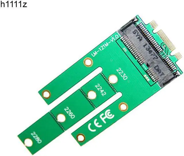 Main image of M.2 NGFF to MSATA Adapter NGFF M2 B SATA Based Solid State Drive to MSATA Converter Card for Computer PC for Windows WinCE Linux