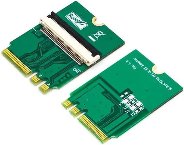 Alt view image 5 of 6 - Mainboard CPU Graphics Card Extention Cables PCI-E 1X to 16X Extender Riser Card SATA 4P Power Cable 4P Adapter Cable
