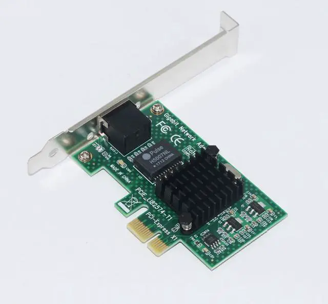 Alt view image 3 of 6 - NEW For Intel 82574L Chipset EXPI9301CT 9301CT Gigabit Ethernet Desktop PCIE X1 Network Adapter 10/100/1000Mbps NIC for Computer