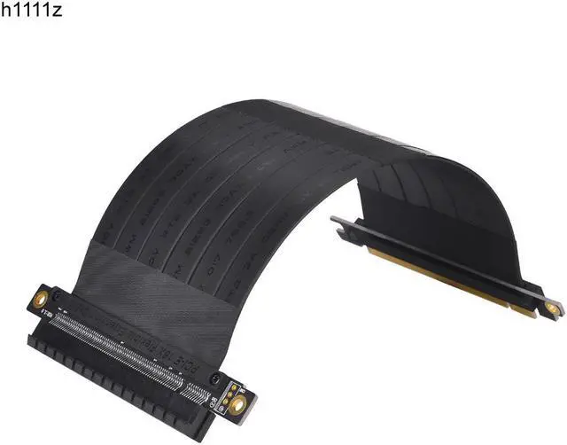 Main image of NEW Computer Cable Connector PCI Express Extension Cable Riser Card PCI E 16X PCIE Extender PC Cable Graphics Card Riser Adapter