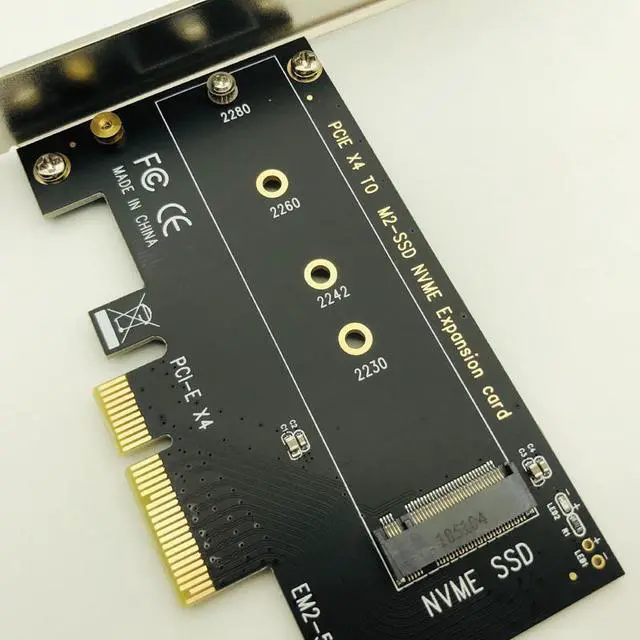 Alt view image 5 of 6 - PCIE to M2 Adapter M.2 PCI Express Raiser NVME SSD M2 PCIE Adapter SSD M2 Riser Card PCIE3.0 X4 for Mac Pro