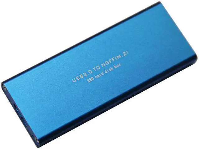 Alt view image 4 of 6 - HDD Enclosure M.2 USB Case M.2 SSD USB Adapter Hard Drive Enclosure USB3.0 to M.2 NGFF SATA Bus SSD Box SSD External Case