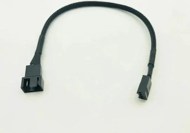 Alt view image 6 of 6 - 1PCS Motherboard 4Pin PWM Fan Connector Computer Case Extension Power Cable for CPU Computer Case Fan Power Extension Cable