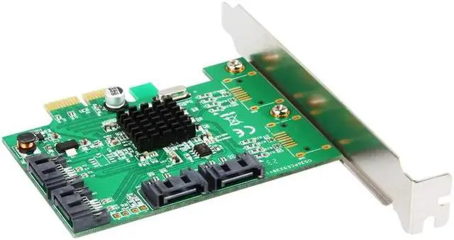 Alt view image 3 of 6 - Mainboard CPU Graphics Card Extention Cables PCI-E 1X to 16X Extender Riser Card SATA 4P Power Cable 4P Adapter Cable