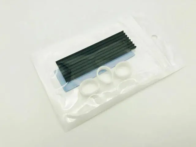 Alt view image 6 of 6 - 5PCS Cooler Heatsink Heat Dissipation Aluminum Radiator M.2 NGFF Cooling Cooler Heat Sink Thermal Pads for M.2 NGFF M.2 NVME SSD