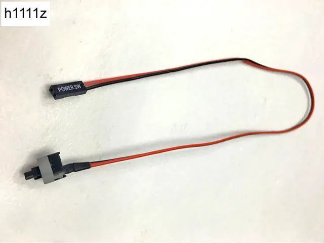 Main image of 10pcs New 50cm Host Motherboard PC power button SW Switch On/OFF Cable Reset Adapter Cord For BTC Mining Miner Machine