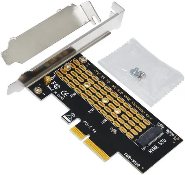 Alt view image 2 of 6 - 6PCS PCIE to M2 Adapter Riser Card PCI Express to M.2 NVME SSD PCIE Adapter M Key NVME SSD M2 PCIE Card Computer Expansion Cards