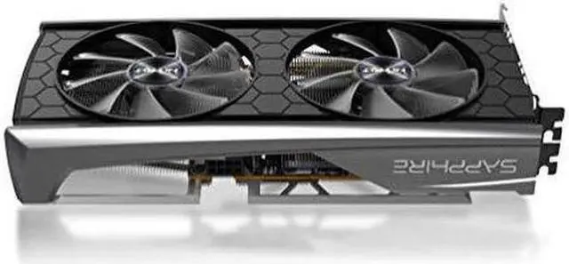 Alt view image 2 of 7 - Sapphire 11295-05-20G Radeon Nitro+ RX 5500 XT 8GB GDDR6 Dual HDMI / Dual DP OC w/ Backplate (UEFI) Special Edition PCIe 4.0 Graphics Card