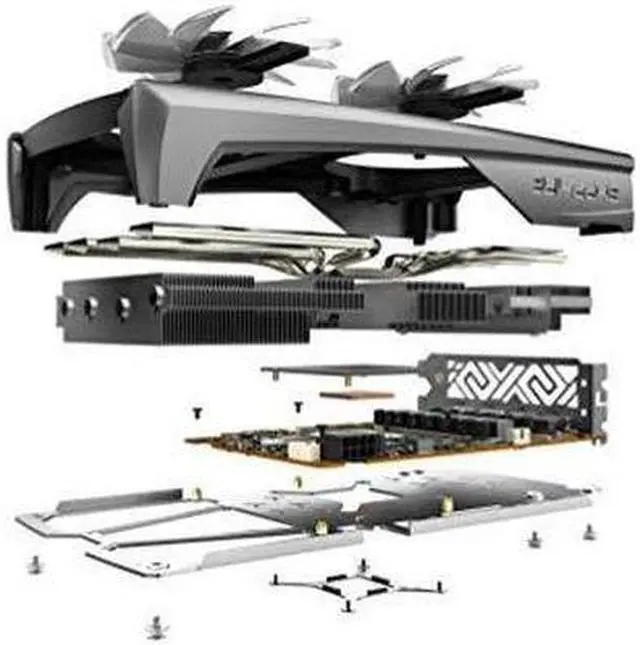 Alt view image 4 of 7 - Sapphire 11295-05-20G Radeon Nitro+ RX 5500 XT 8GB GDDR6 Dual HDMI / Dual DP OC w/ Backplate (UEFI) Special Edition PCIe 4.0 Graphics Card