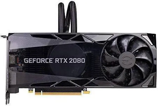 Alt view image 6 of 7 - EVGA GeForce RTX 2080 XC Hybrid Gaming, 8GB GDDR6, Hybrid & RGB LED Graphics Card 08G-P4-2184-KR