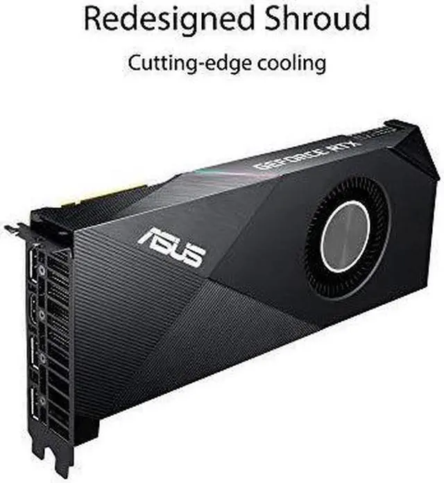 Alt view image 6 of 6 - ASUS GeForce RTX 2070 Super 8G EVO Turbo Edition GDDR6 HDMI DisplayPort 1.4 Graphics Card (TURBO-RTX2070S-8G-EVO)