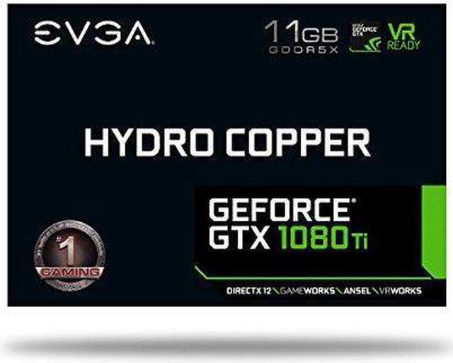 Alt view image 2 of 7 - EVGA GeForce GTX 1080 Ti SC Hydro Copper Gaming, 11GB GDDR5X, Hydro Copper Waterblock & LED, iCX Technology - 9 Thermal Sensors Graphics Card 11G-P4-6399-KR
