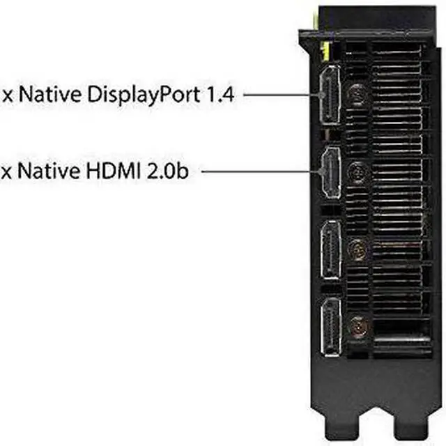 Alt view image 2 of 6 - ASUS GeForce RTX 2070 Super 8G EVO Turbo Edition GDDR6 HDMI DisplayPort 1.4 Graphics Card (TURBO-RTX2070S-8G-EVO)