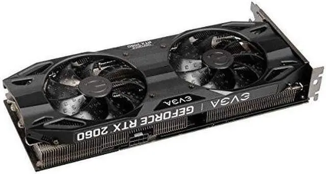 Alt view image 4 of 7 - EVGA GeForce RTX 2060 XC Ultra Black Gaming, 06G-P4-2163-KR, 6GB GDDR6, Dual HDB Fans